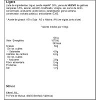Salsa ligera CHOVI, frasco 500 ml