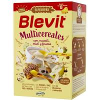 Papilla superfibra multicereales con muesli BLEVIT, caja 500 g