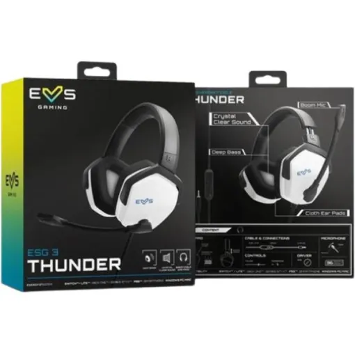 Gaming Headset ESG 3 White Thunder White ENERGY SISTEM