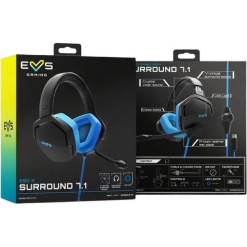 Gaming Headset ESG 4 Surround 7.1 Blue ENERGY SISTEM
