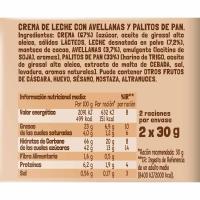 Sticks de leche NOCILLA, pack 2x30 g
