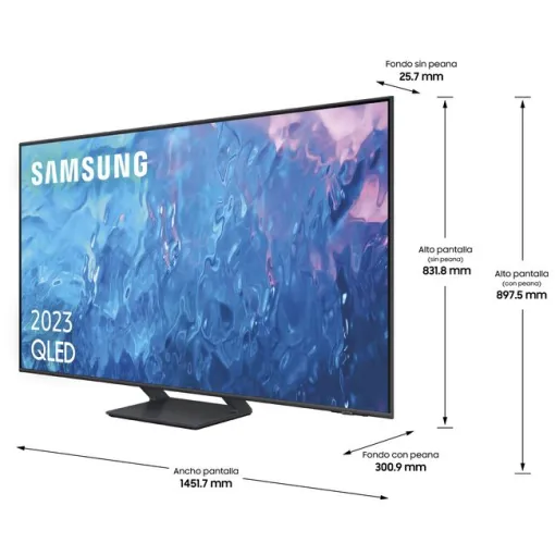 TV Qled 65" 4K UHD Smart TQ65Q70C SAMSUNG