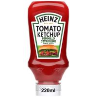 HEINZ ketchupa luzokertxo zaporearekin, buruz behera 250 g