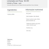 Limonada con gas sabor fresa DON SIMÓN, lata 33 cl