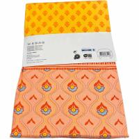 Paños de cocina Warm Boho, rosa y amarillo, 100% algodón, 40x60 cm, pack 2 uds