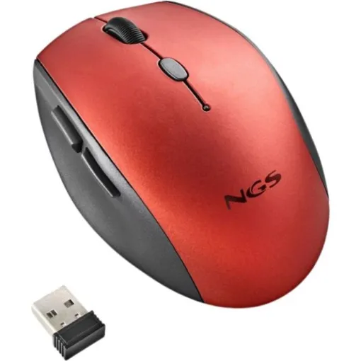 Ratón inalámbrico bee red NGS