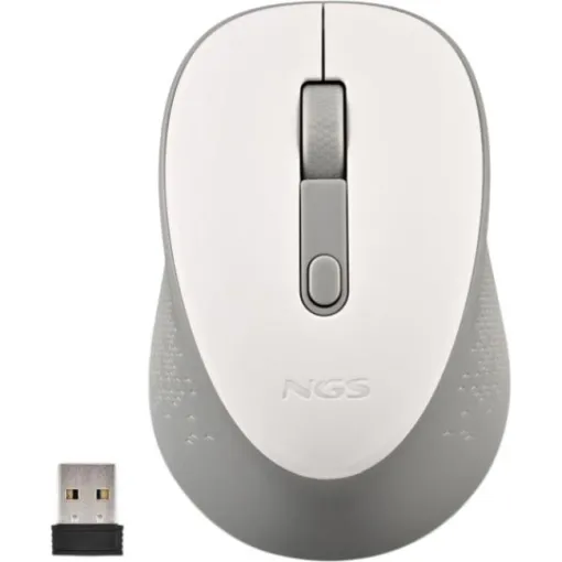 raton inalambrico dew white NGS
