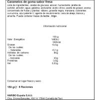 Gomis fresones HARIBO, bolsa 150 g
