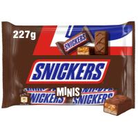 SNICKERS mini txokolatinak, paketea 227 g