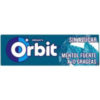Chicle de menta fuerte Lc ORBIT, paquete 14g