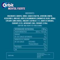 Chicle de menta fuerte Lc ORBIT, paquete 14g