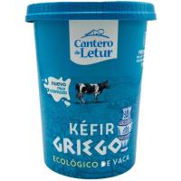 Kéfir griego ecológico de vaca CANTERO DE LETUR, tarrina 450 g