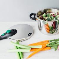 Olla a presión super rápida Dynamic, apta para todo tipo de cocinas MAGEFESA, 5 litros