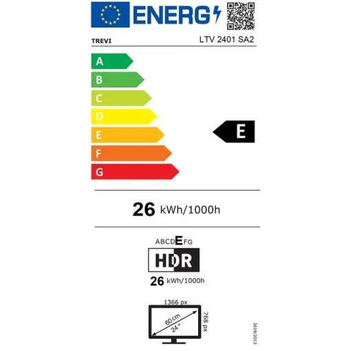 TV led 24" HD LTV2401 SA2 TREVI TV led 24" HD LTV2401 SA2 TREVI