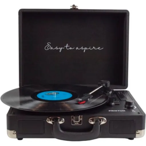 Tocadiscos negro VC400 PRIXTON