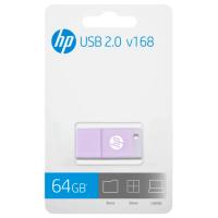 Memoria usb 2.0, v168 lila, 64gb, HP