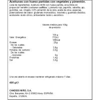 Aceitunas al pimentón SERPIS, frasco 220 g