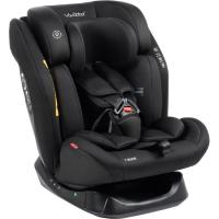 Silla de coche Eder i-Size Sin (40 a 150 cm) negra BABYAUTO Instalación con el cinturón del vehículo. Arnés deseguridad en 5 puntos, cabezal regulable en altura y anchura, 4 posiciones de reclinado y colchoneta reductora.