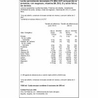 Leche sin lactosa con proteinas PASCUAL PROTEIN, brik 1 litro