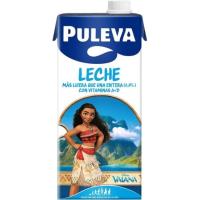 Leche ligera entera PULEVA DISNEY, brik 1 litro