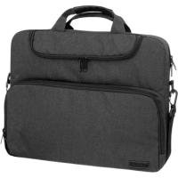 Maletin 13,3"-14", dark grey, air padding 360 sleeve SUBBLIM