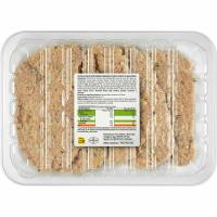 Filete de lomo de cerdo empanado EROSKI, bandeja aprox. 450 g