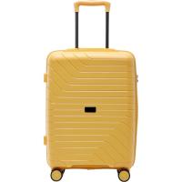 Trolley cabina amarillo, polipropileno, TSA, 4 ruedas, 1991 AR LUGGAGE, 37x23x56cm