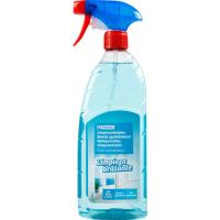 Limpiacristales con amoniaco EROSKI, pistola 1 litro