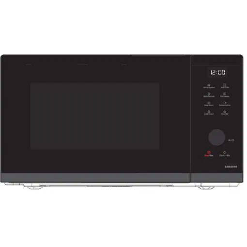 Microondas con grill, negro, 23 litros, 800W, MG23DG4524AGE1 SAMSUNG