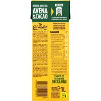 Bebida vegetal de avena choco CACAOLAT VEGGIE, brik 1 litro