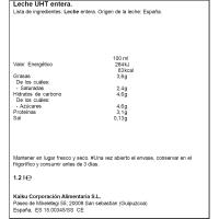 Leche entera KAIKU DISNEY, pack 6x200 ml