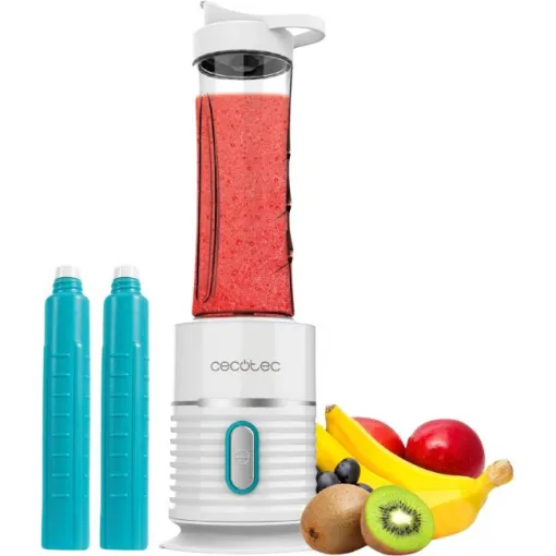 Batidora de smoothies con vaso portátil, 500W, Titanium 500 Easygo CECOTEC Batidora de smoothies con vaso portátil, 500W, Titanium 500 Easygo CECOTEC