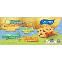 Bizcocho con pepitas de chocolate fontaneda LU, caja 150 g
