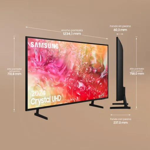 TV Led 55" 4K UHD Smart 55DU7105 SAMSUNG