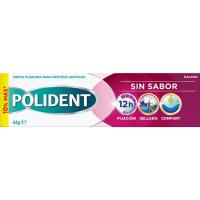 Crema fijadora dentadura postiza sin sabor POLIDENT, tubo 44 g