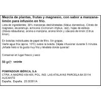 POMPADOUR sport infusio hotza, kutxa 20 ale