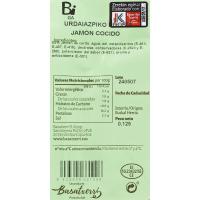 Jamón cocido BIGA, lonchas, sobre 125 g