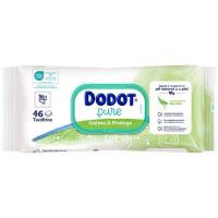Toallitas de bebé con aloe DODOT, paquete 46 uds