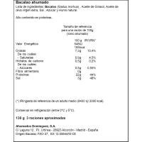 Discos de bacalao ahumado DOMINGUEZ, sobre 90 g