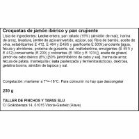 Croquetas de jamón ibérico LA COCINA DE SENÉN, caja 250 g