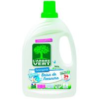 Detergente gel ecológico brisa L'ARBRE VERT, garrafa 34 dosis