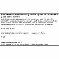 GRANINI limonada angurriarekin, botila 1 litro