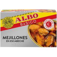Mejillón pequeño en escabeche ALBO, lata 115 g