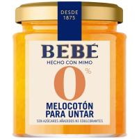 Mermelada de melocotón 0% BEBÉ, frasco 230 g