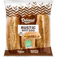 Hot dog rústico DULCESOL, 6 uds, paquete 330 g Hot dog rústico DULCESOL, 6 uds, paquete 330 g