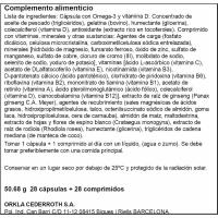 Total Vitaminas + Omega 3 MOLLERS, caja 28 uds