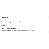 Omega 3 con jenjibre y vitamina C y D MOLLERS, bote 80 uds