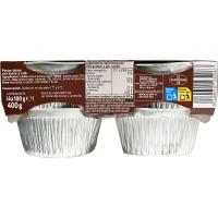 Flan café EROSKI, pack 4x100 g