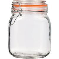 Bote hermetico cristal  con cierre  LUMINARC, 1 litro