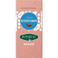 Café grano selección descafeinado BAQUE, paquete 1 kg